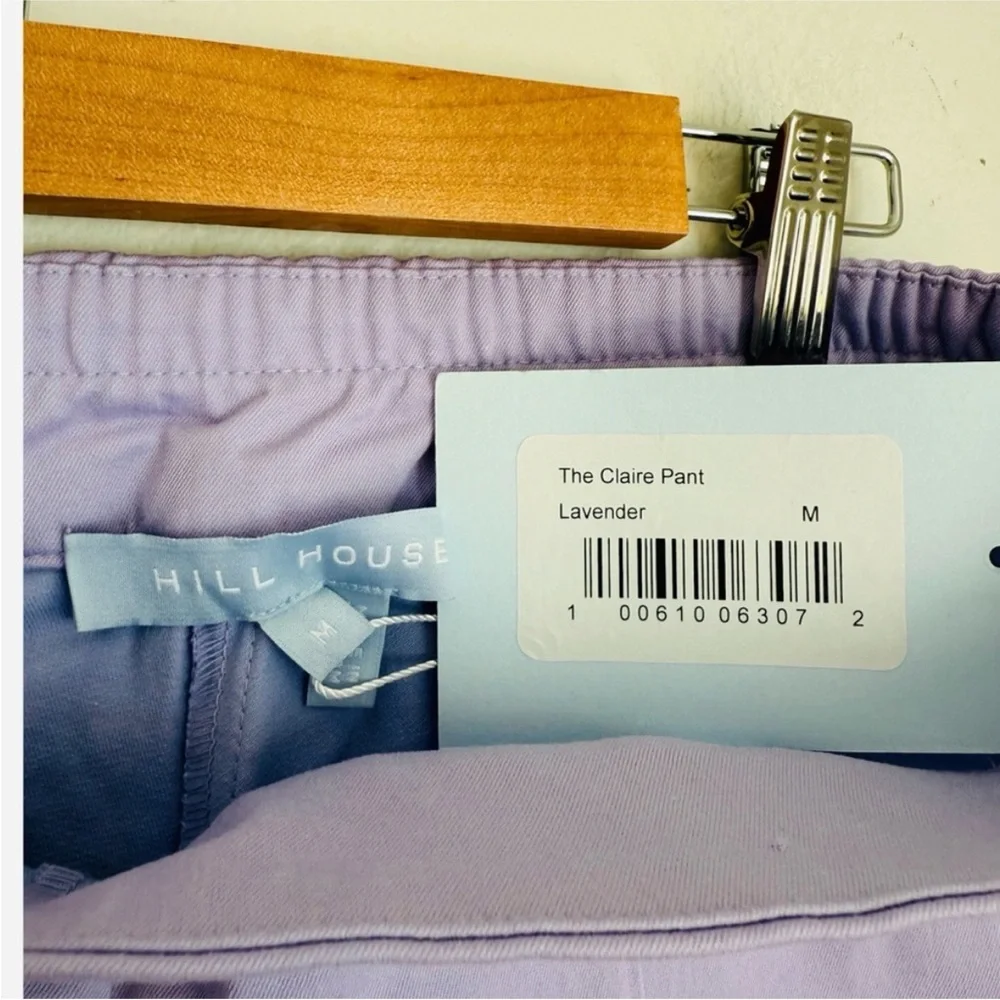 NWT Hill House Claire lavender ankle length high-rise fit 11.5“ rise, 26“ inseam - Picture 6 of 6
